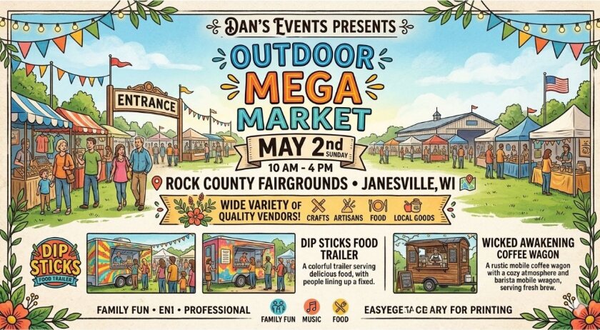 Outdoor mega market