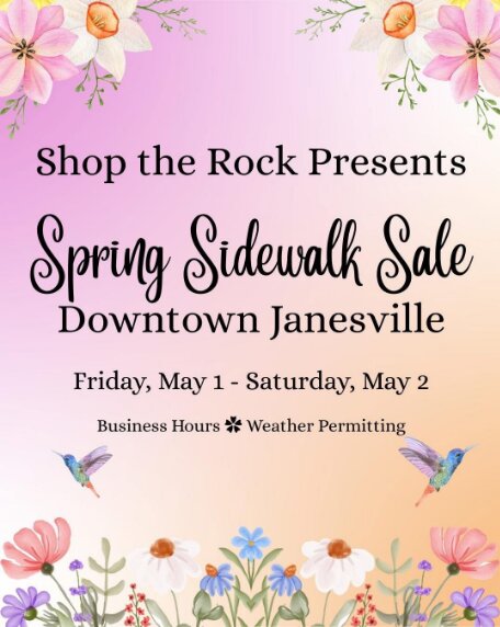 Spring sidewalk sale